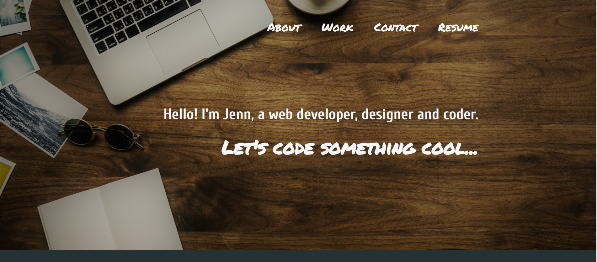 Jenn loves to code